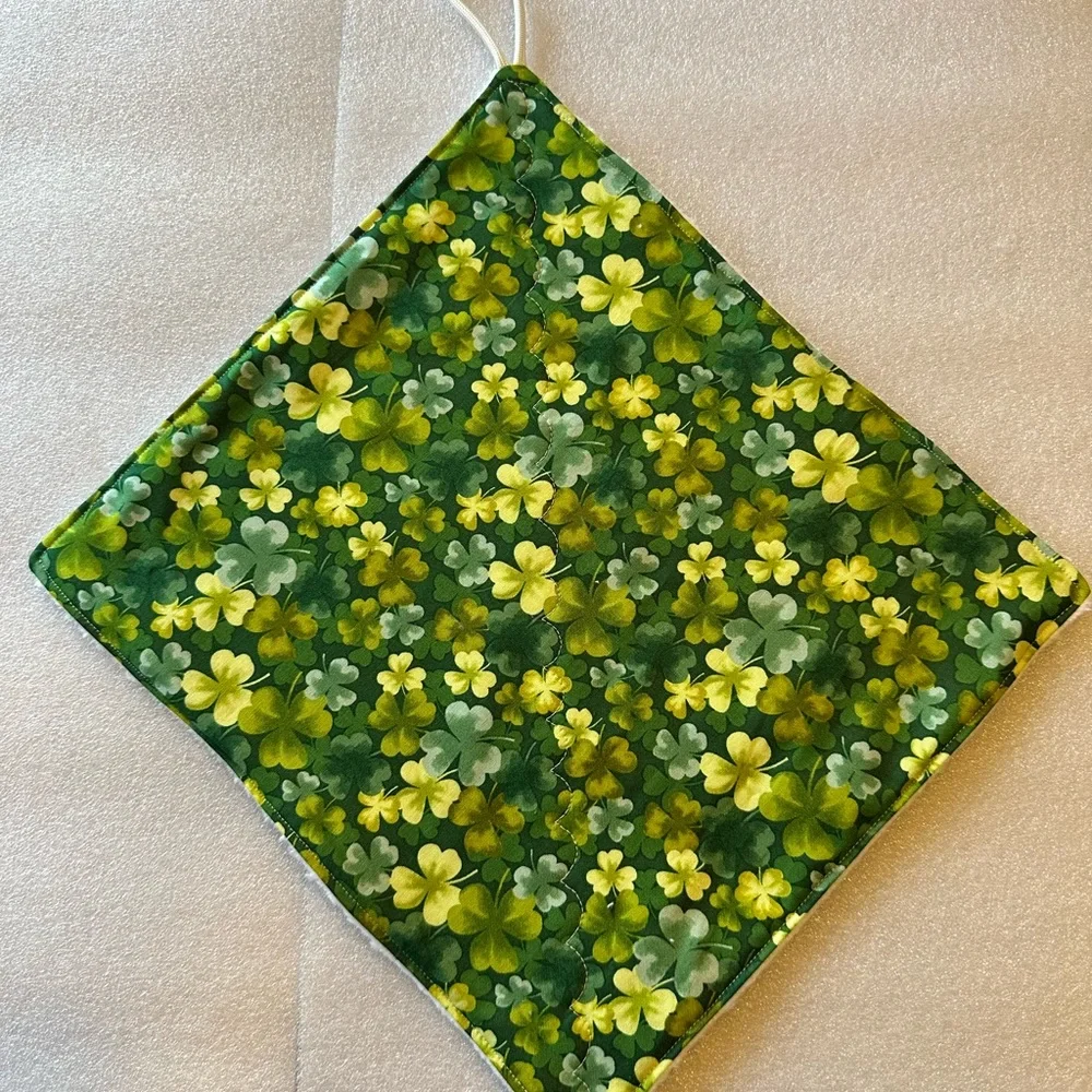 NEW! Shamrock Print Softy Cloth